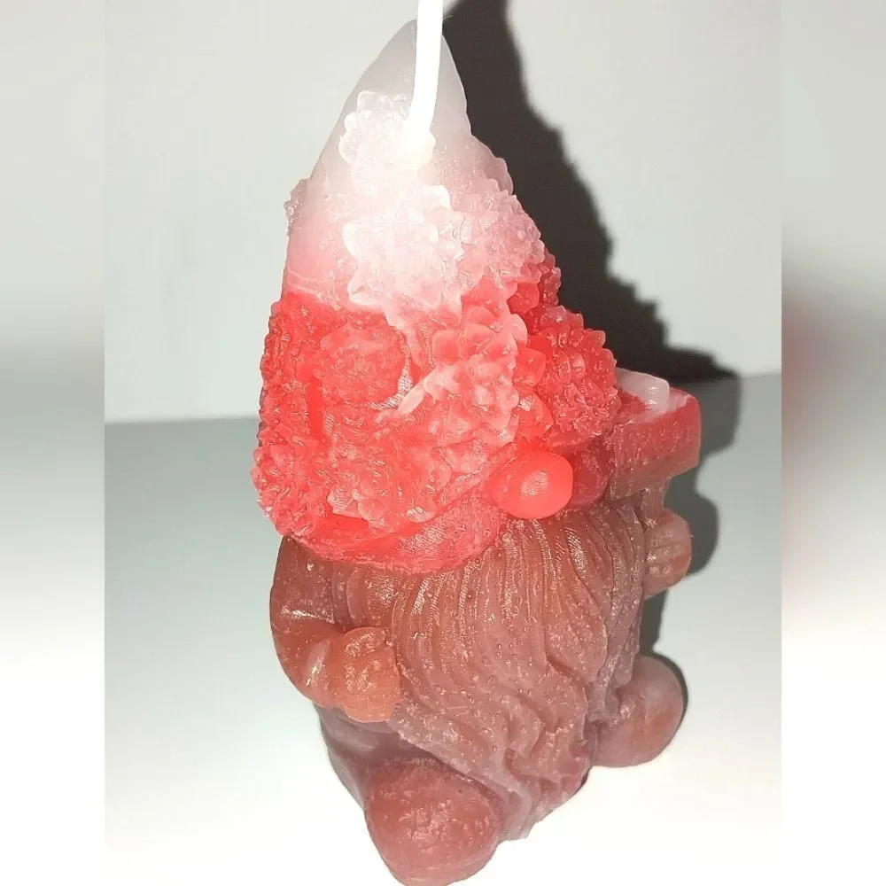 Hand crafted limited edition Gnome candle